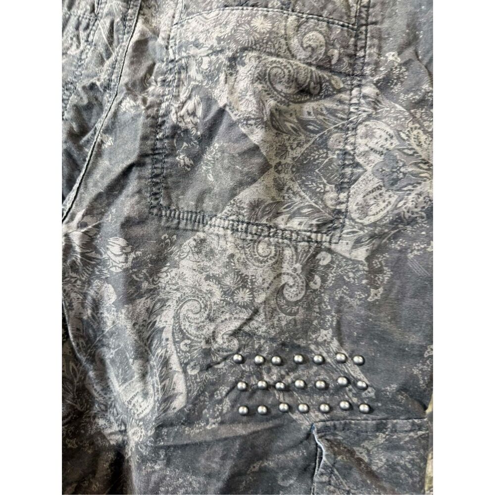New Free People Fly Away Studded Parachute Pants Size 0 - Picture 5 of 7